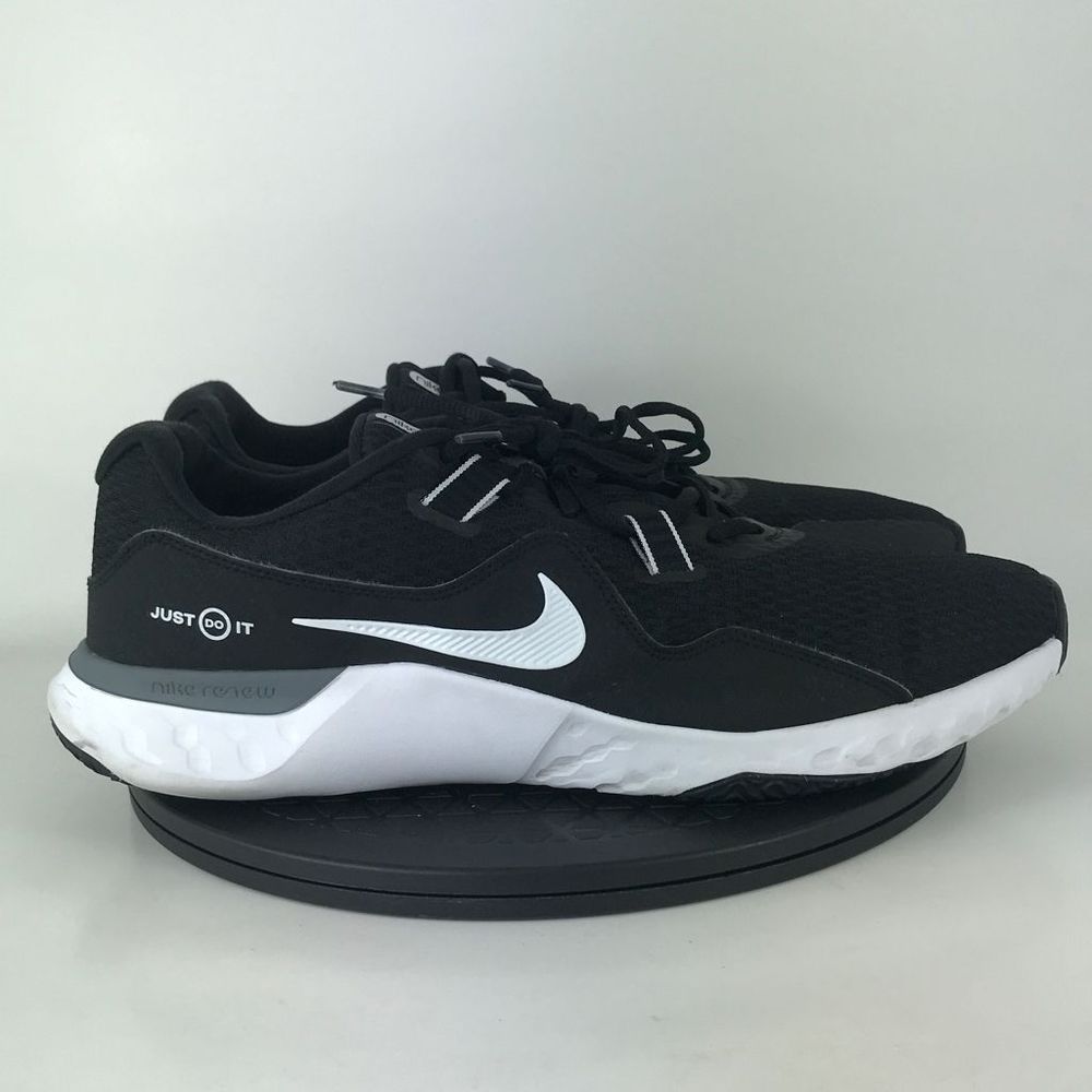 Nike Renew Retaliation 2 Black/White Athletic Shoes CK5074-001 Men's Size 14 - Picture 4 of 11